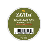 Zavida Rwanda Lake Kivu Single-Serve Coffee Pods (Case of 96) K-Cups Zavida