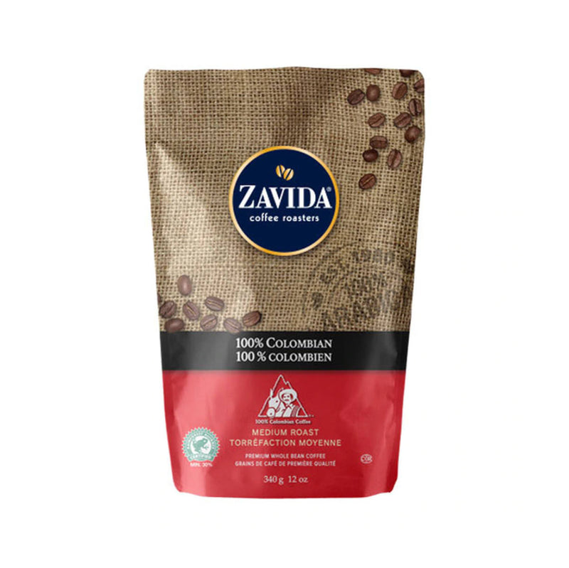 Zavida 100% Colombian Whole Bean Coffee (12 oz.)