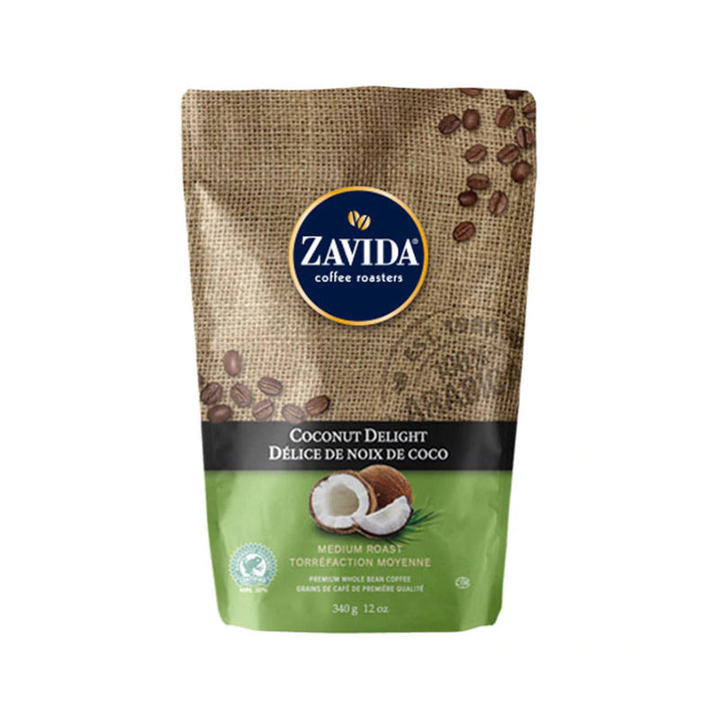 Zavida Coconut Delight Whole Bean Coffee (12 oz.)