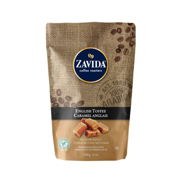 Zavida English Toffee Whole Bean Coffee (12 oz.) Whole Bean Coffee Zavida