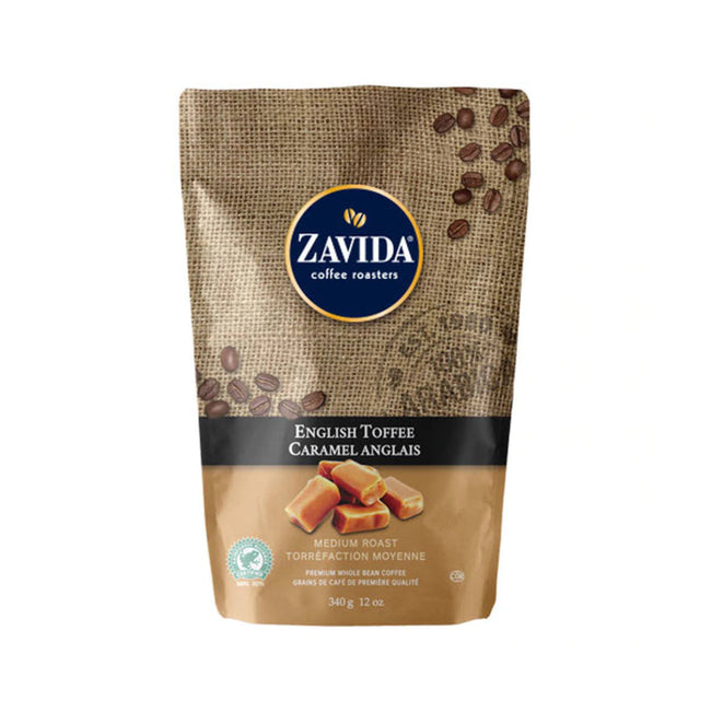 Zavida English Toffee Whole Bean Coffee (12 oz.)