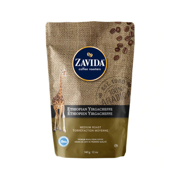 Zavida Ethiopian Yirgacheffe Whole Bean Coffee (12 oz.)
