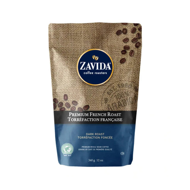 Zavida Premium French Roast Whole Bean Coffee (12 oz.) Whole Bean Coffee Zavida
