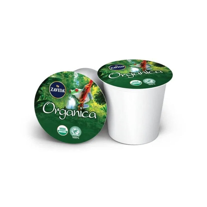 Zavida Organica Medium Roast Single-Serve Coffee Pods (Case of 96)