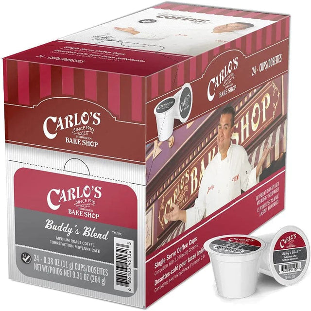 Cake Boss Buddy's Blend Single-Serve Coffee Pods (Case of 96) K-Cups Cake Boss
