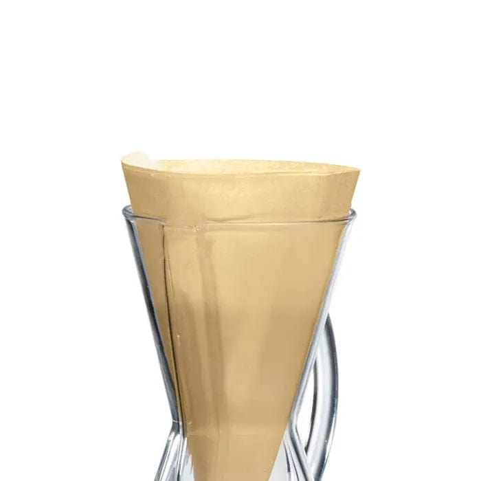 Chemex Unbleached Half Moon 3 Cup Filters FP-2N Pour Over Equipment Chemex