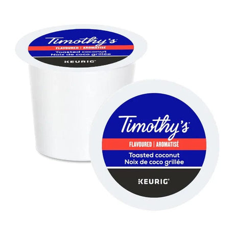 Timothy's Toasted Coconut K-Cup® Pods (Case of 96) K-Cups Timothy's