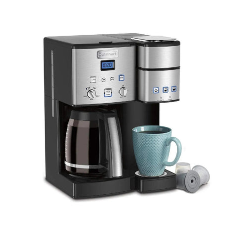Cuisinart Coffee Center 12-Cup Coffeemaker & Single-Serve Brewer Drip Coffee Maker Cuisinart
