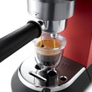 DeLonghi Dedica Deluxe Espresso & Cappuccino Machine EC685R (Red)