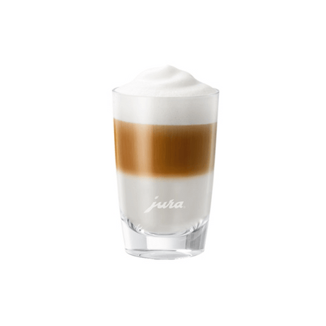 JURA Latte Macchiato Glasses short 71792 (Set of 2) Accessory Jura