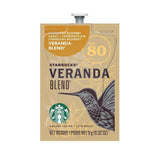 Flavia Starbucks Veranda Blend Light Roast Coffee Freshpacks (Case of 80) Freshpacks Starbucks