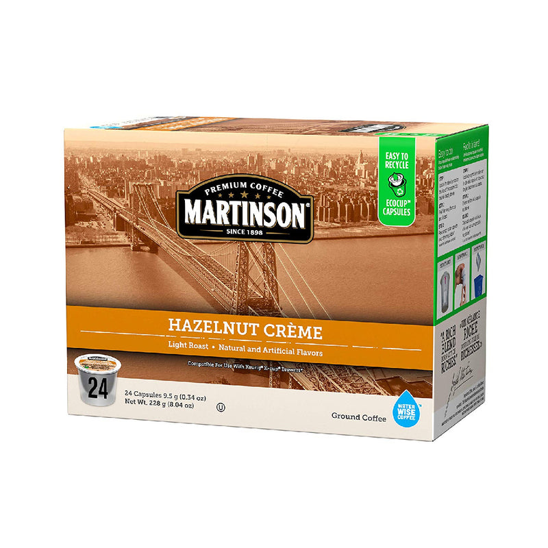Martinson Hazelnut Créme Single Serve Pods Box