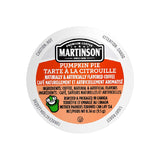 Martinson Coffee Pumpkin Pie Single Serve Pods (Case of 96) K-Cups Martinson