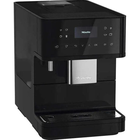 Miele CM 6160 Milk Perfection Countertop Coffee Machine (Obsidian Black) - OPEN BOX Super Automatic Espresso Machine Miele