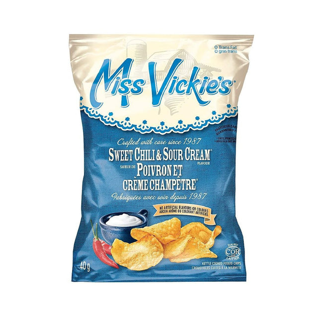 Bulk Miss Vickie's Sweet Chili & Sour Cream Chips (Box of 40 Bags) Snacks & Treats Miss Vickie's