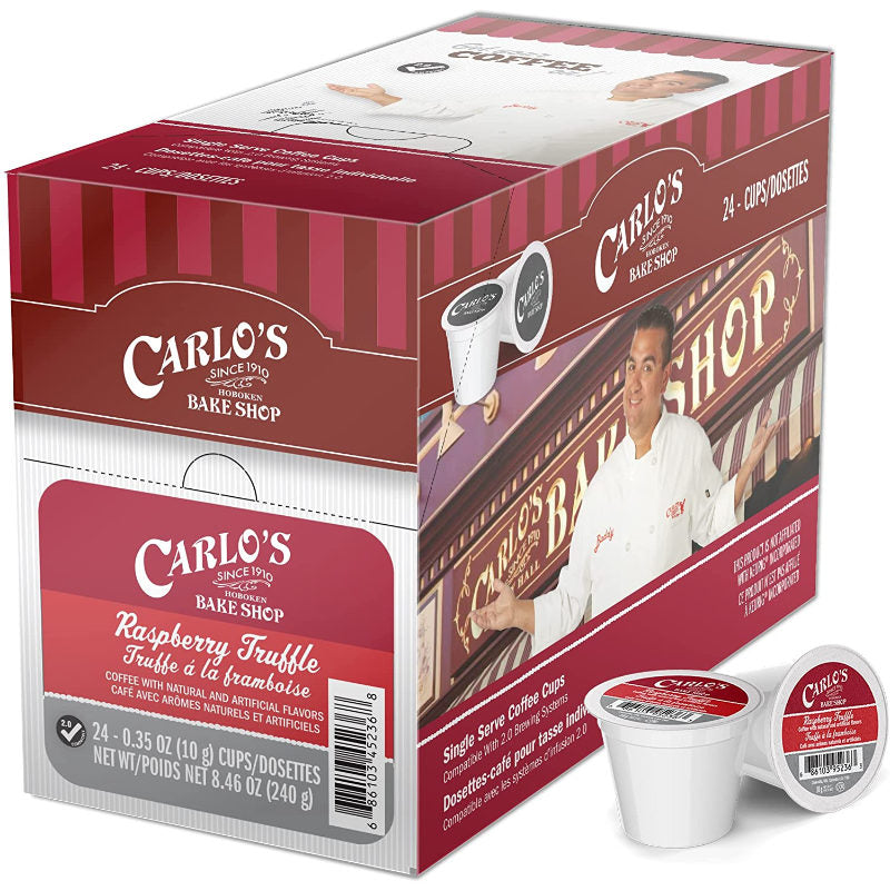 Cake Boss Raspberry Truffle Single-Serve Coffee Pods (Box of 24)
