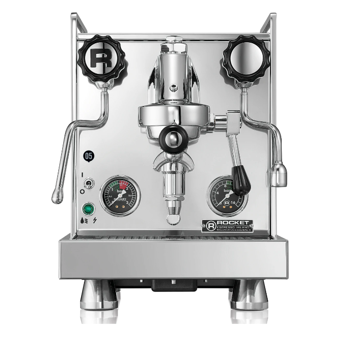 Rocket Mozzafiato Cronometro Evoluzione Type R Espresso Machine w/ PID Temperature Control RE851E3A11 (Stainless Steel)