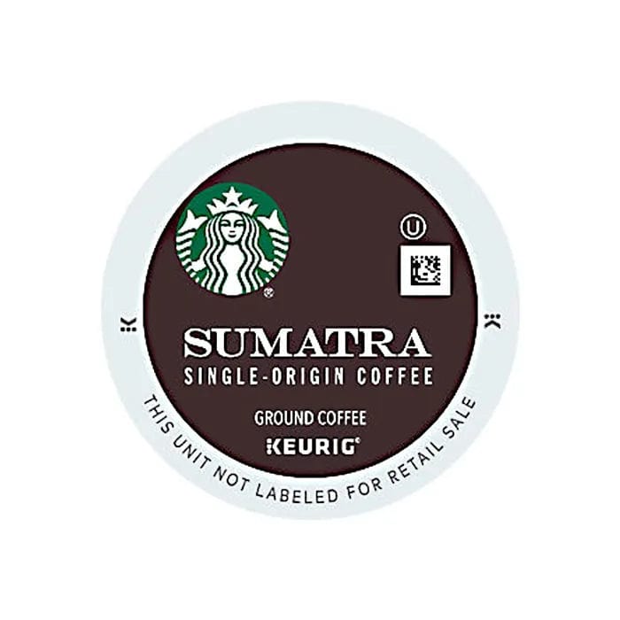 Starbucks Sumatra K-Cup Pods (Case of 96)