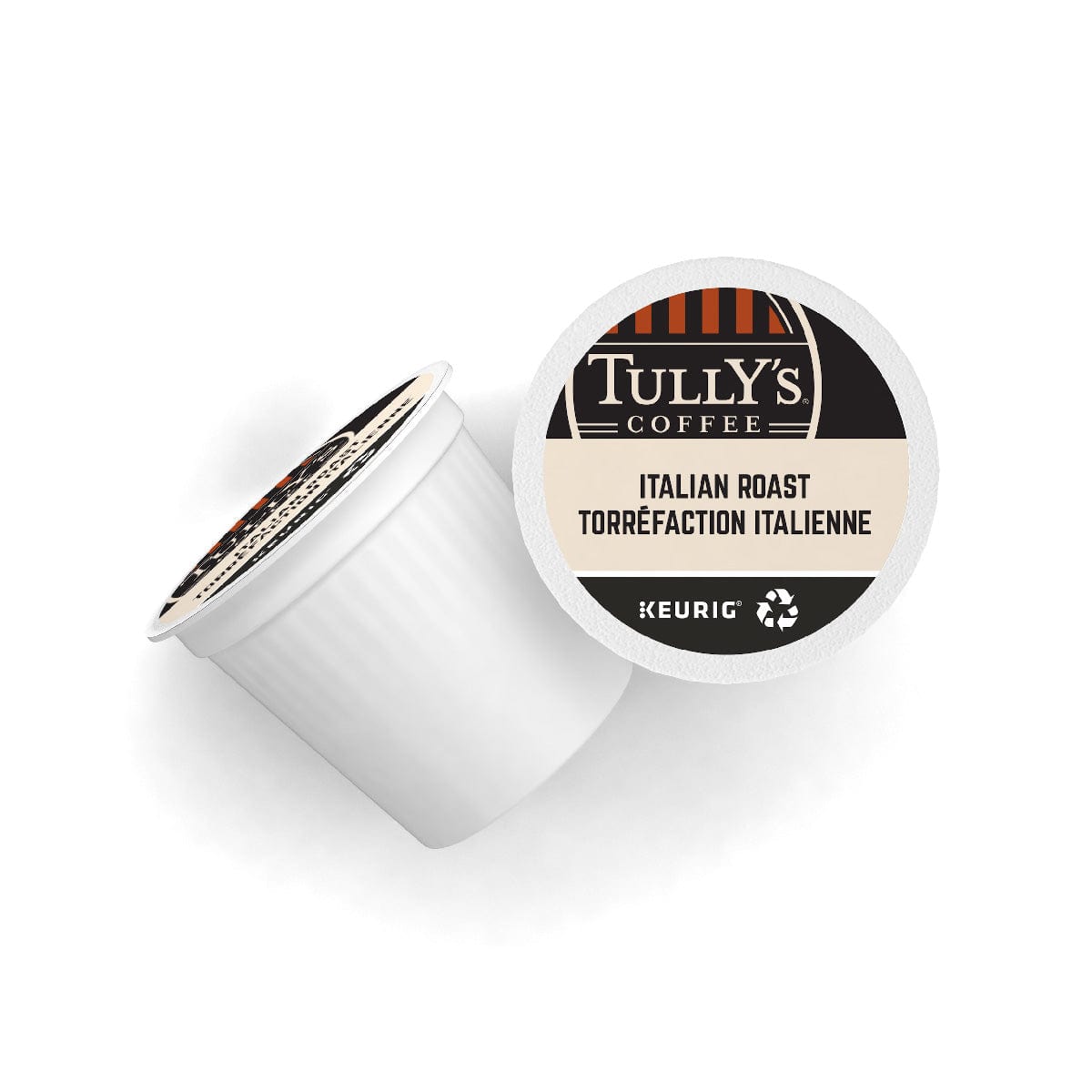 Tully's Coffee - Italian Roast (Box of 24 K-Cup® Recyclable Pods)