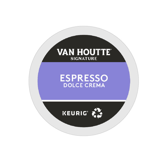 Van Houtte Organic Espresso Dolce Crema K-Cup® Recyclable Pods (Box of 20)