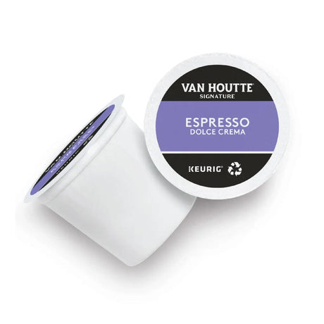 Van Houtte® Organic Espresso Dolce Crema K-Cup® Recyclable Pods (Case of 80) K-Cups Van Houtte