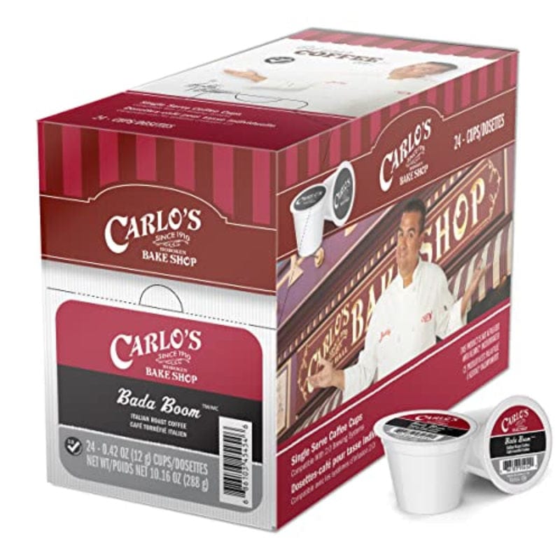 Cake Boss XBold Bada Boom Italian Roast Single-Serve Coffee Pods (Box of 24) K-Cups Cake Boss